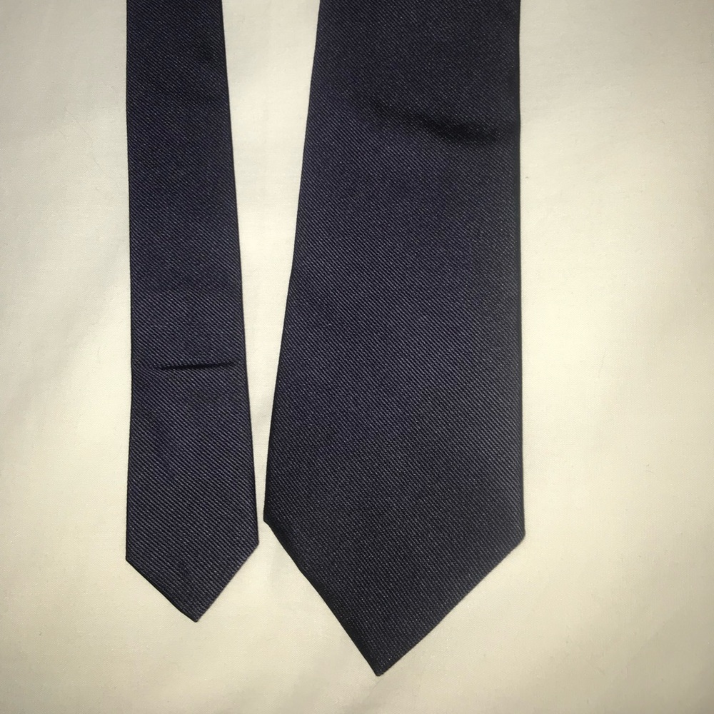 Brooks Brothers Solid Dark Navy Tie